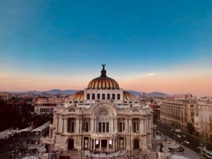 Palacio de Bellas Artes, centro, uma das alternativas de onde ficar na Cidade do México