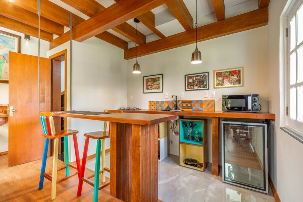 cozinha do do el ciel nas melhores airbnb em serra gaucha