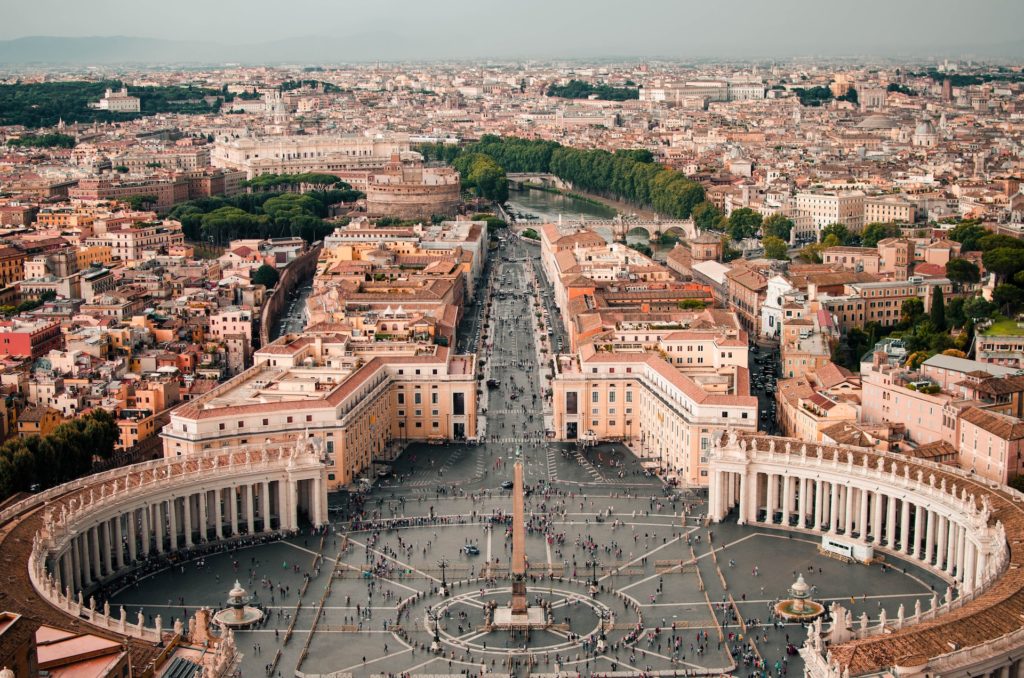 Regras para entrar no vaticano - o menor país do mundo