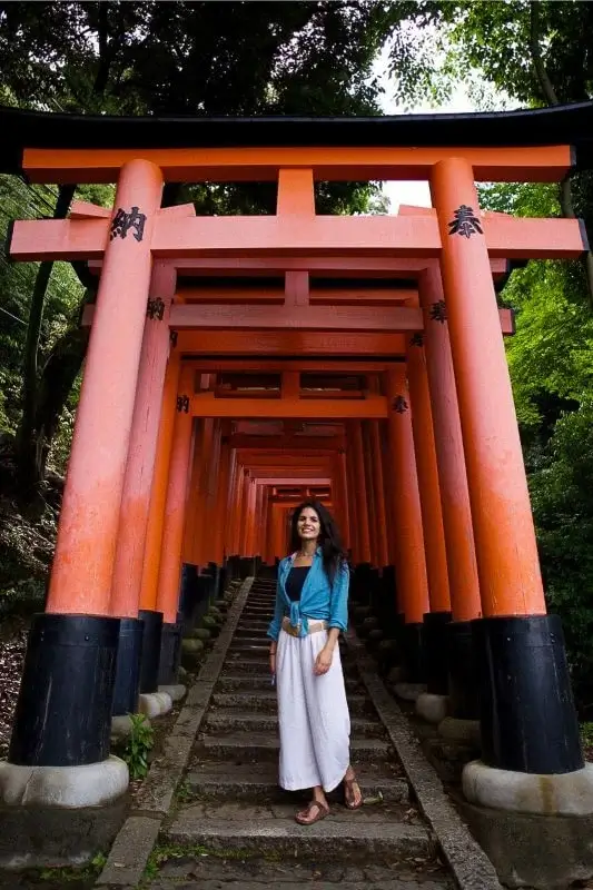 Portões Torii no templo mais famoso de Kyoto | Viva o Mundo
