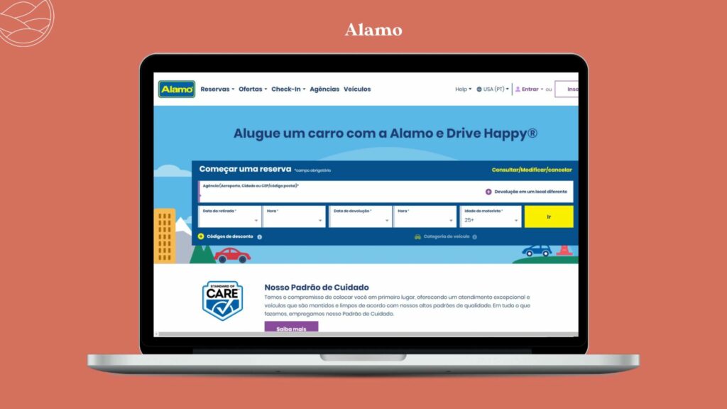 Onde alugar carro - Alamo Car Rental | Viva o Mundo