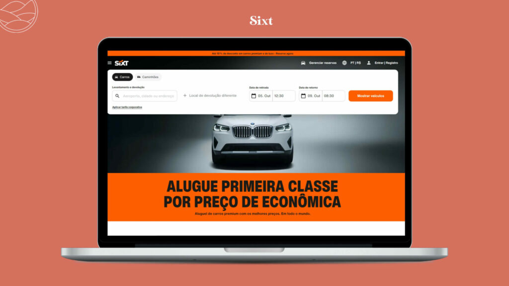 Sixt Rent a Car Aluguel de Carro | Viva o Mundo