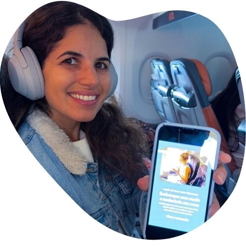 Como viajar sem medo de avião - Conheça as audioterapias de bolso