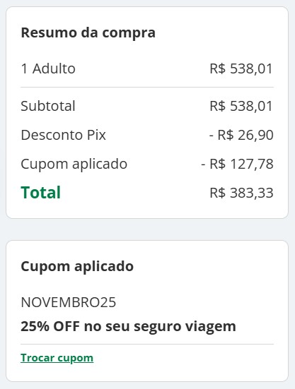 Black Friday Seguro Viagem 2025 - Até 30% de desconto na Seguros Promo